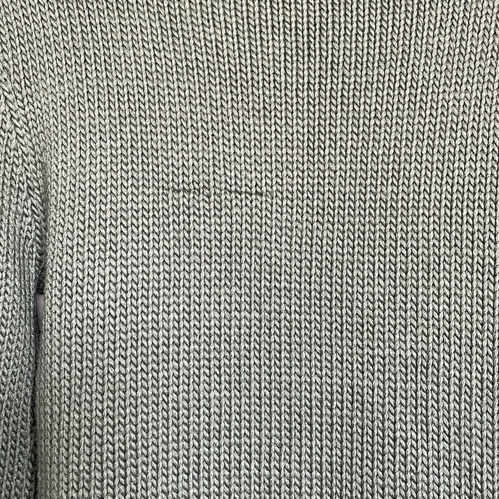 NICOLE MILLER GREEN ATELIER CUT WOOL SWEATER - Picture 11 of 14